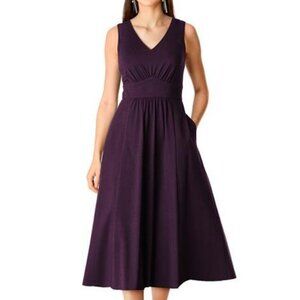 ✨ eShakti Banded Empire Cotton Jersey Dress (Style CL0090234) ✨